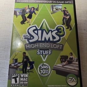 The Sims 3 High-End Loft Stuff - Green Edition